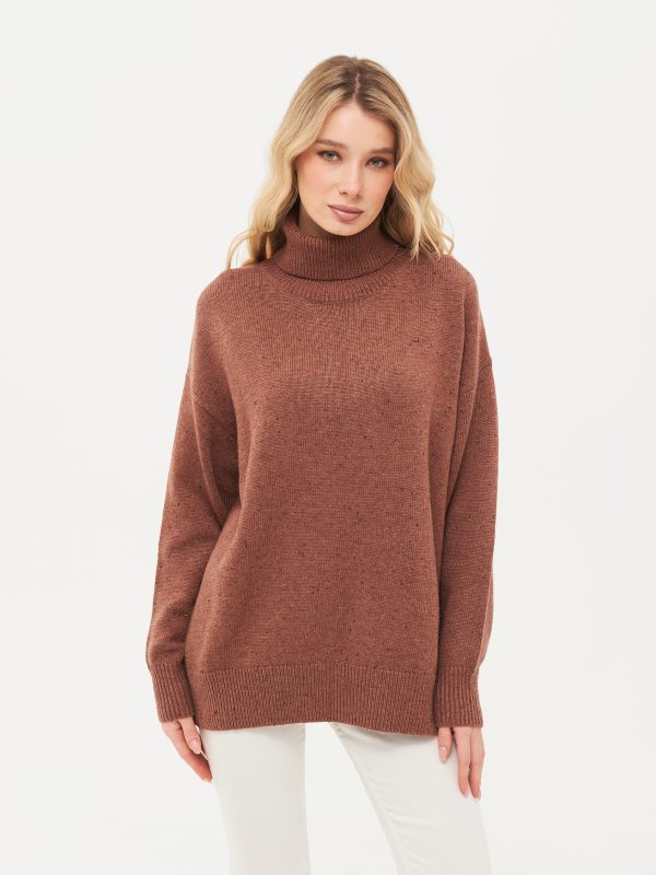 Джемпер жен. HIDDENBRAND WK-2 brown-orange melange