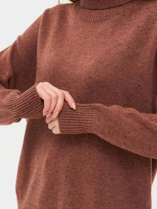 Джемпер жен. HIDDENBRAND WK-2 brown-orange melange