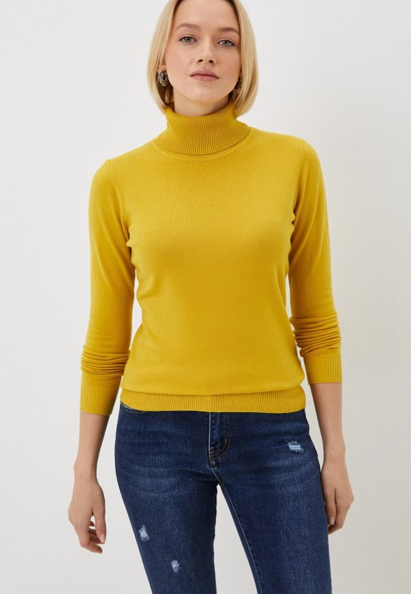 Водолазка жен. JLAB 22-21 темно-желтый