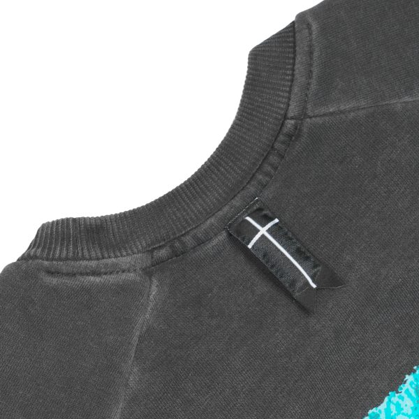 Толстовка Cross Corrode Turquoise Reflective AW Grey