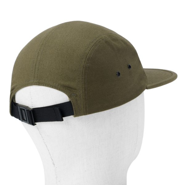 Бейсболка 5 Panel Bar Logo EMBR Black Khaki