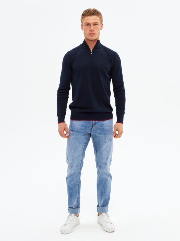 Джемпер муж. JLAB TC2282 navy