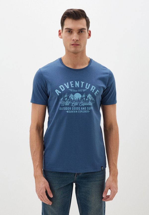 Футболка муж. JLAB R1-367 dark denim