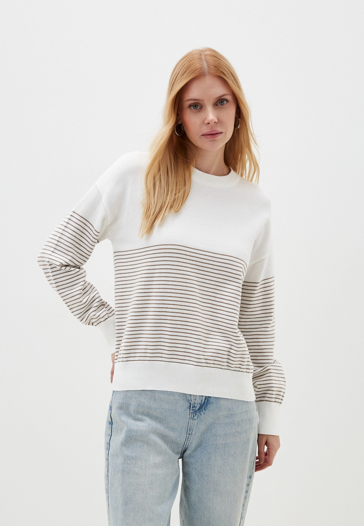 Джемпер жен. JLAB 24-02 off-white - sand