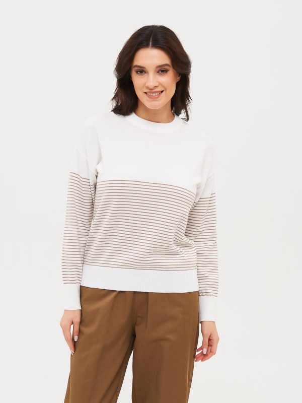 Джемпер жен. JLAB 24-02 off-white - sand