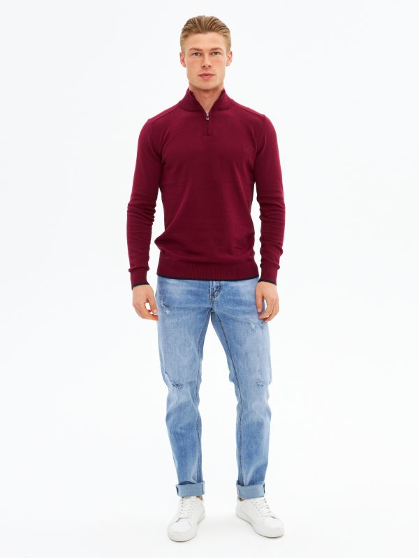 Джемпер муж. JLAB TC2282 bordo