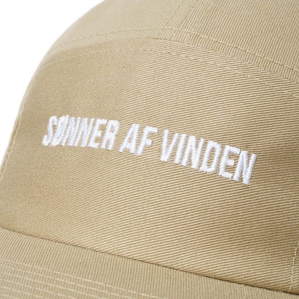Бейсболка 5 Panel Bar Logo EMBR White Sand