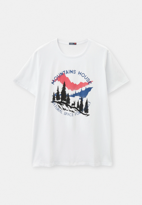 Футболка муж. JLAB R1-456 white