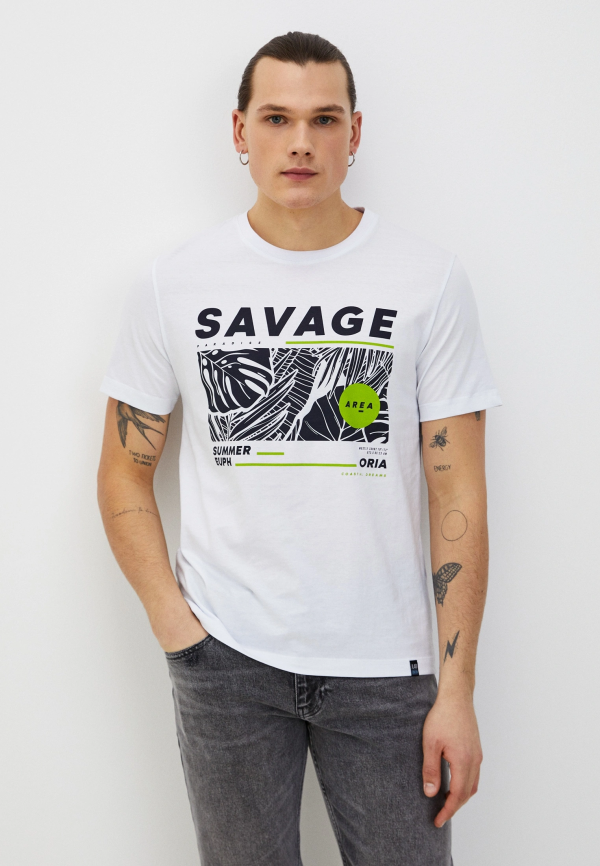 Футболка муж. JLAB R1-503 white