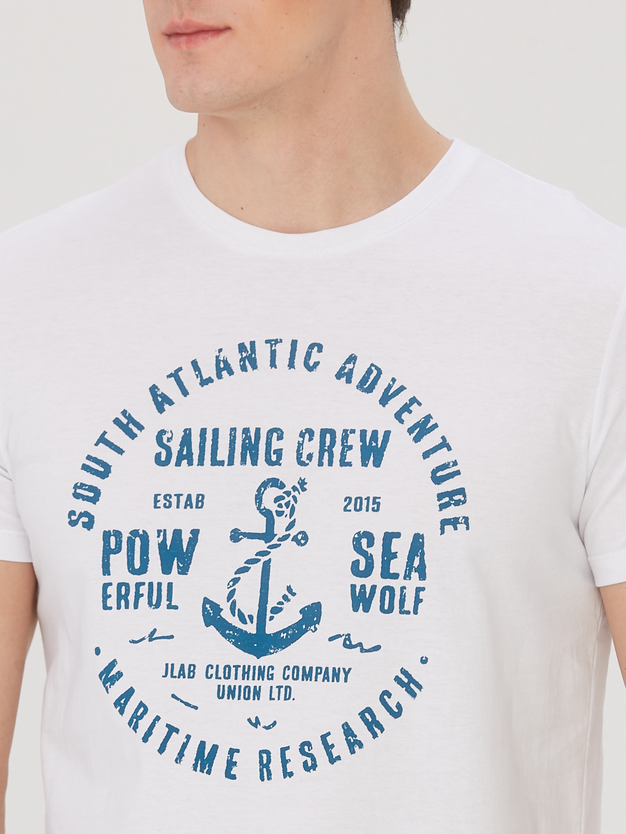 Футболка мужская JLAB R-1-27 white