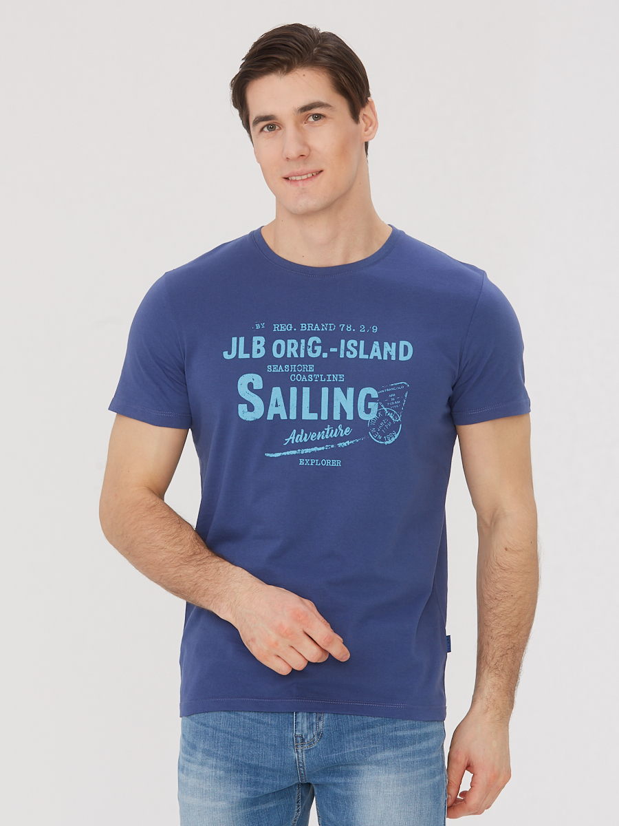 Футболка мужская JLAB R-1-48 indigo
