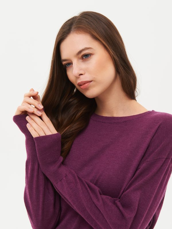 Джемпер жен. HIDDENBRAND WK-3 grape melange