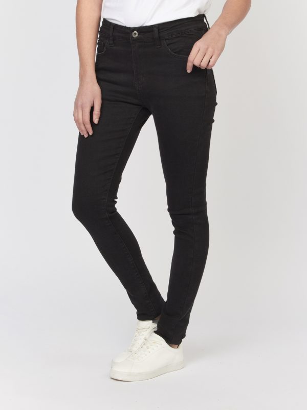 Джинсы жен. JLAB 201-03 black