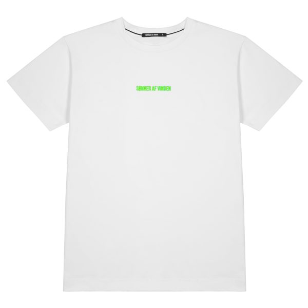 Футболка Bar Logo Mini T Green EMBR 270 White