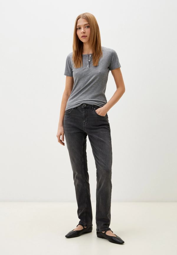 Джинсы жен. HIDDENBRAND WJ-07 DARK GREY