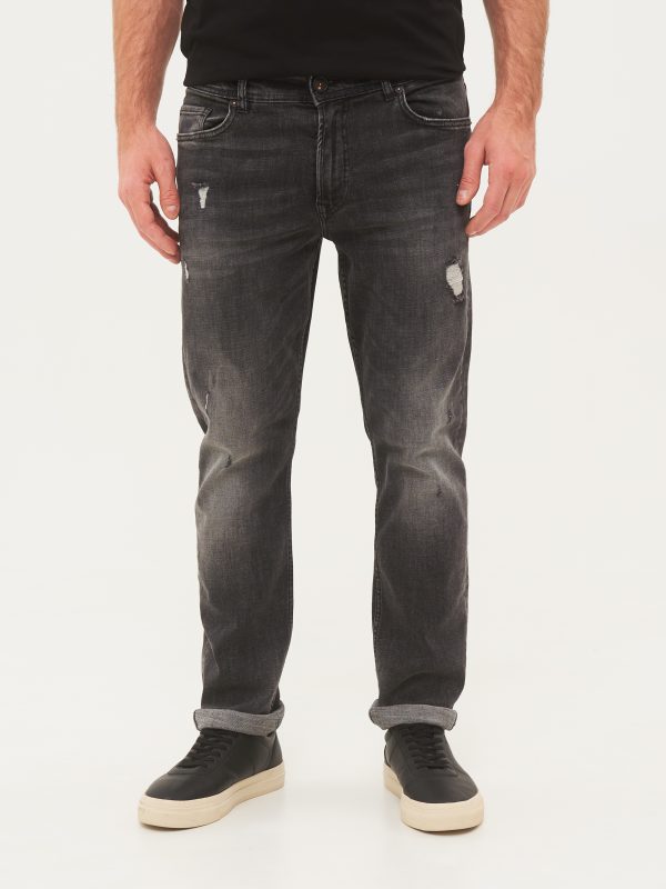 Джинсы муж. HIDDENBRAND MJ-01-4 grey