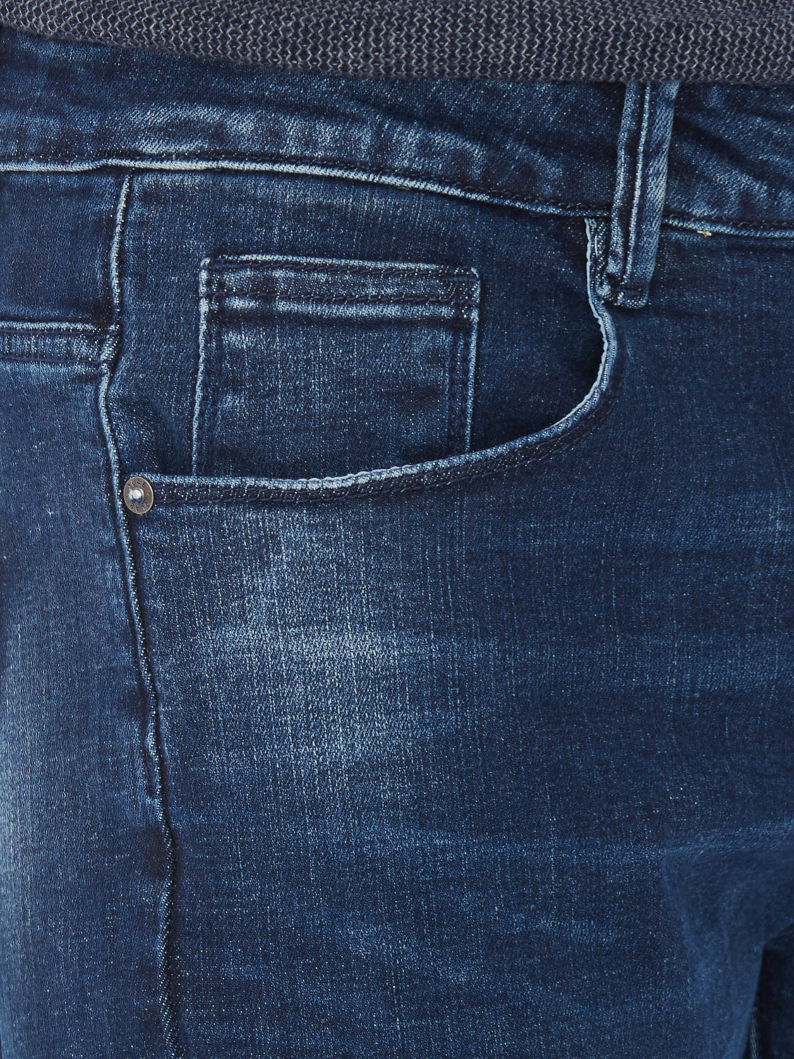 Джинсы мужские JLAB KM07 blue