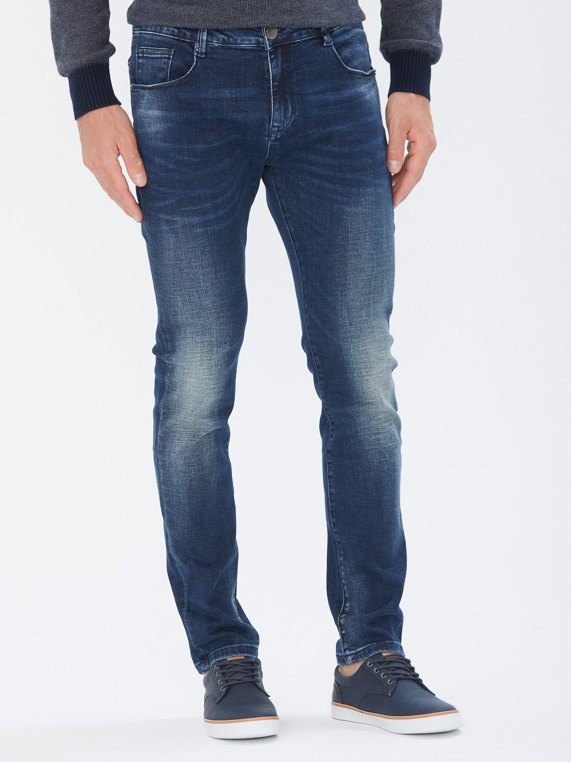 Джинсы мужские JLAB KM07 blue