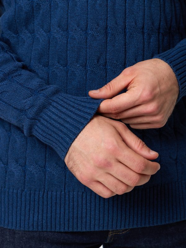 Джемпер муж. JLAB TC2288 navy melange