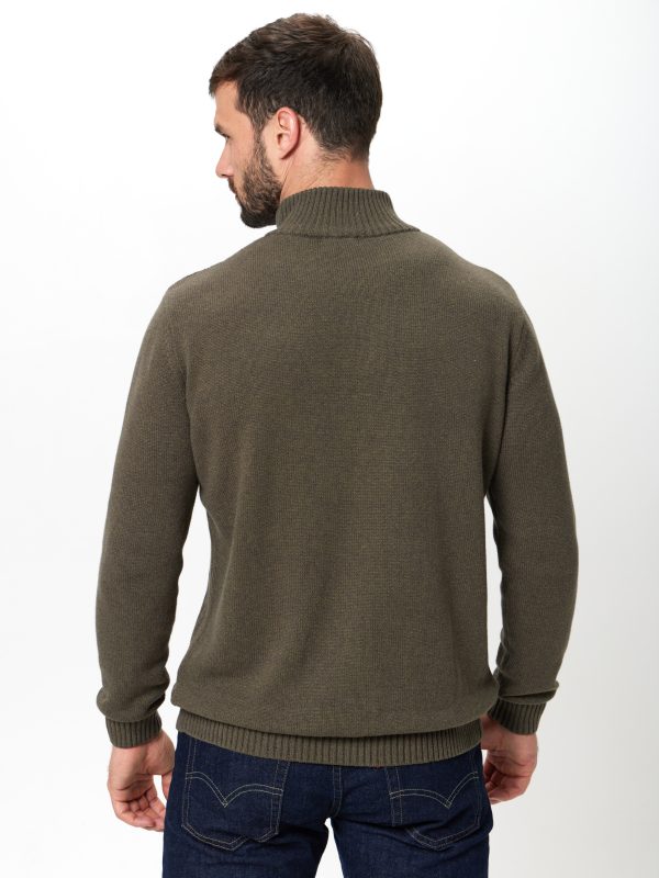 Джемпер муж. JLAB TC2291 khaki melange